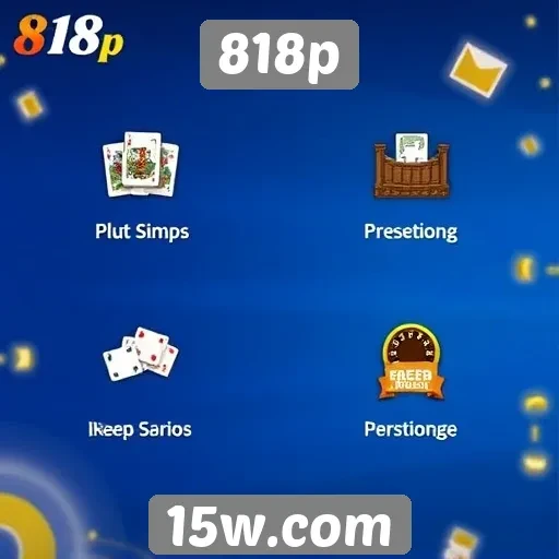 Exploração das funcionalidades do site de jogos 818p