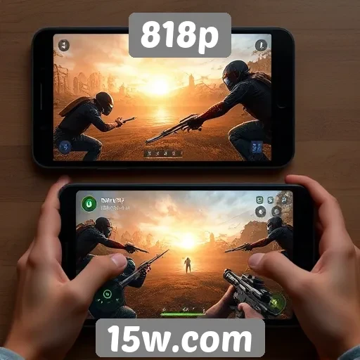Desempenho de jogos em diferentes dispositivos no 818p