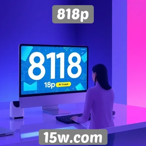 Experiência do usuário ao navegar no 818p